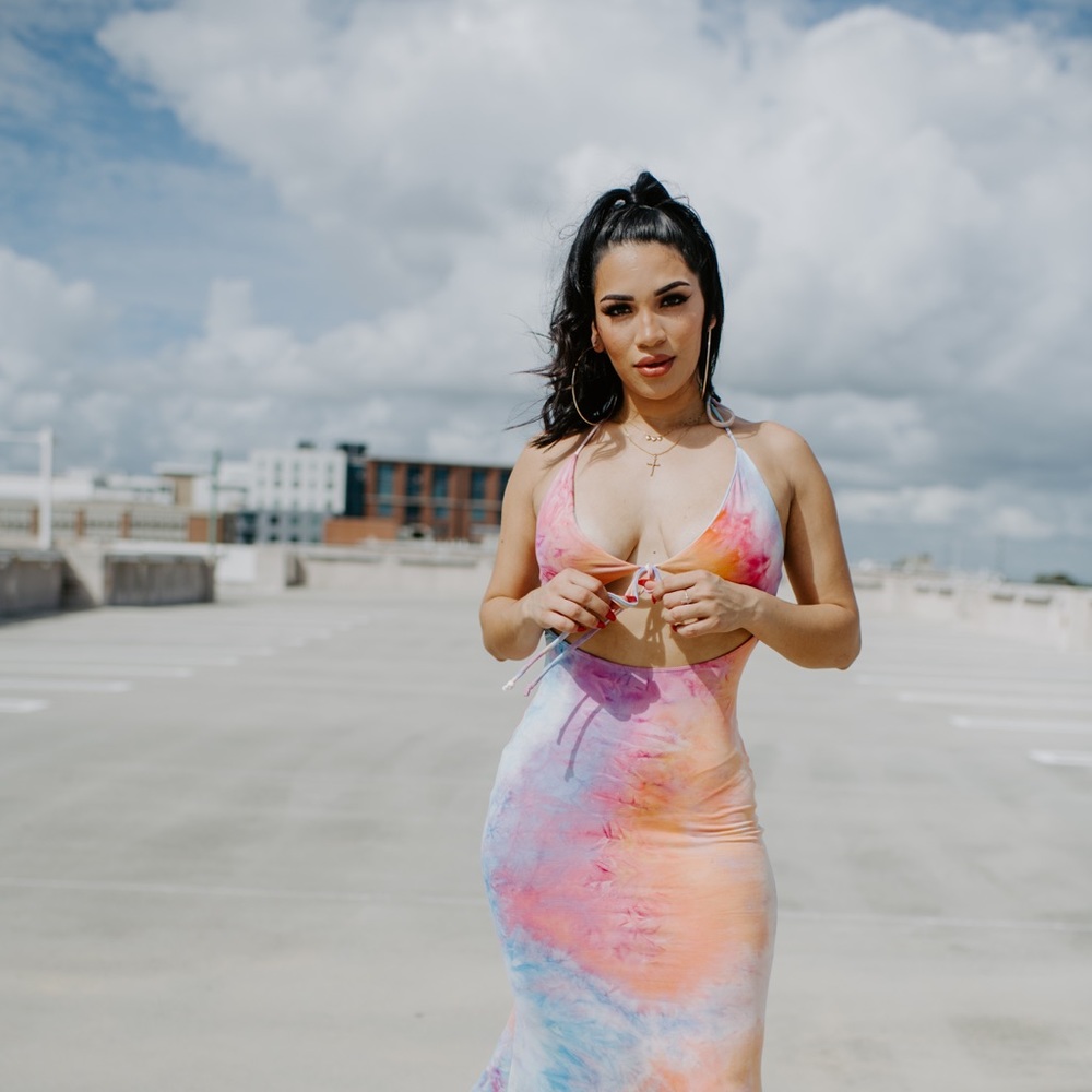 Tie Dye For Maxi Dress